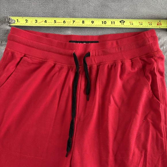 CARBON Red Joggers Sweatpants Lounge Activewear Gym Training Mens XL - Picture 8 of 11